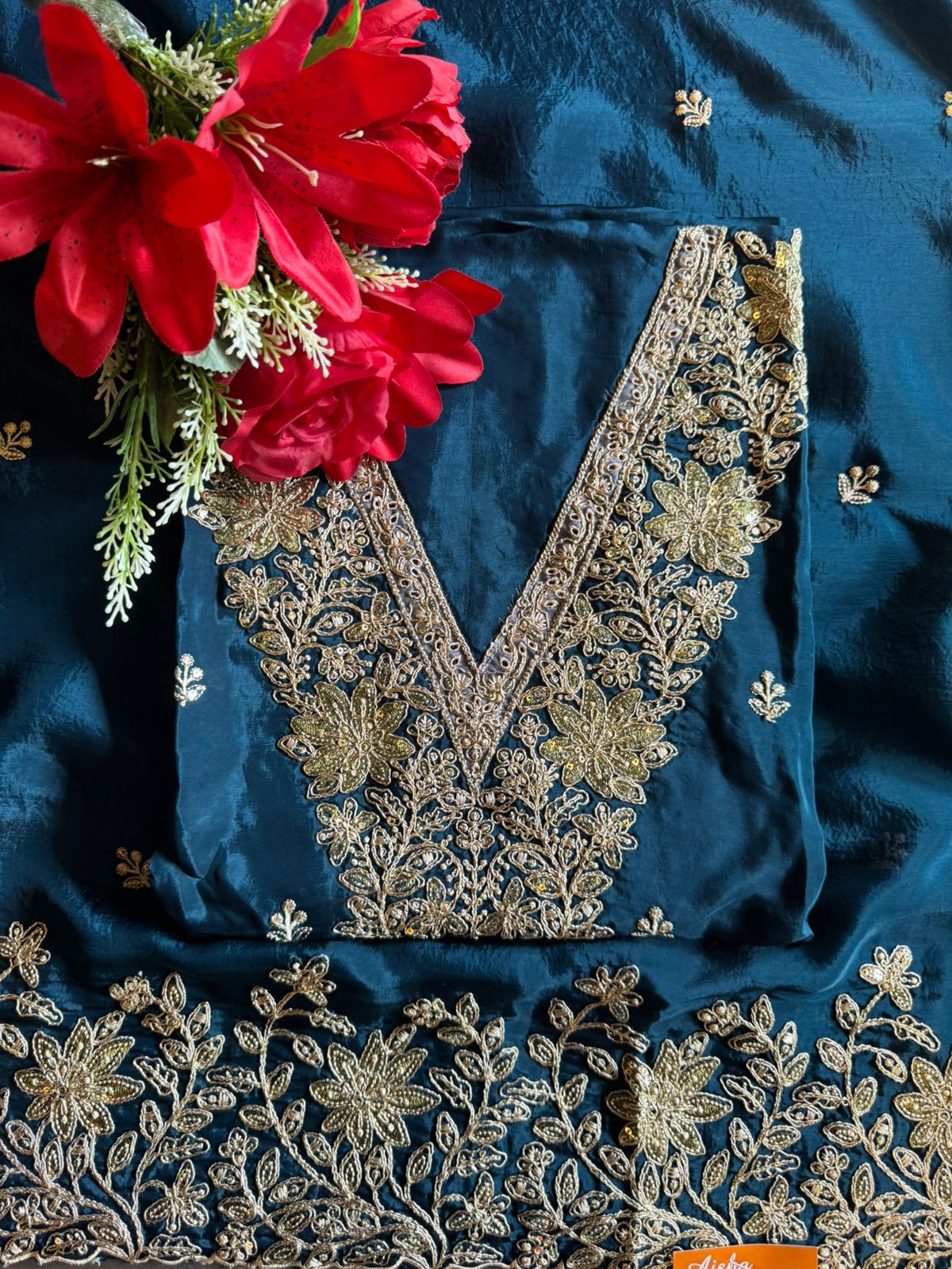 Silk Unstitched Suit