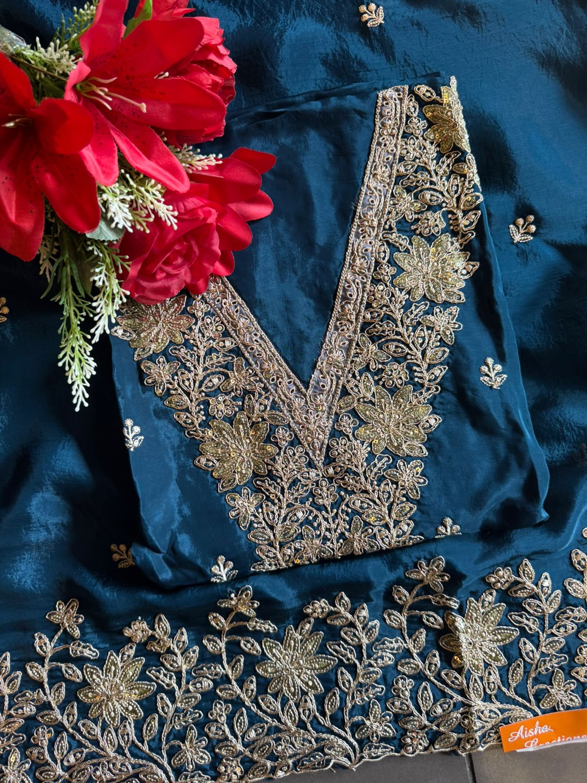 Silk Unstitched Suit