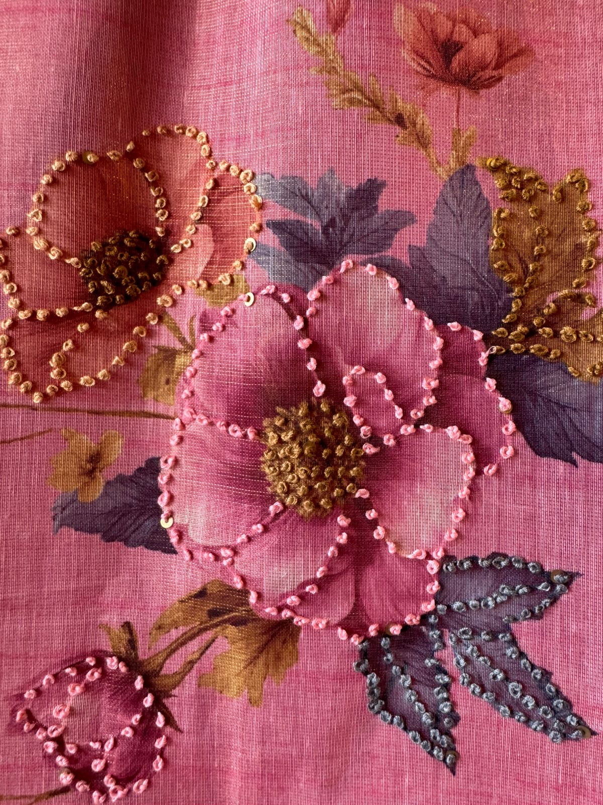 Mul Tissue jacquard Unstitched designer Suit