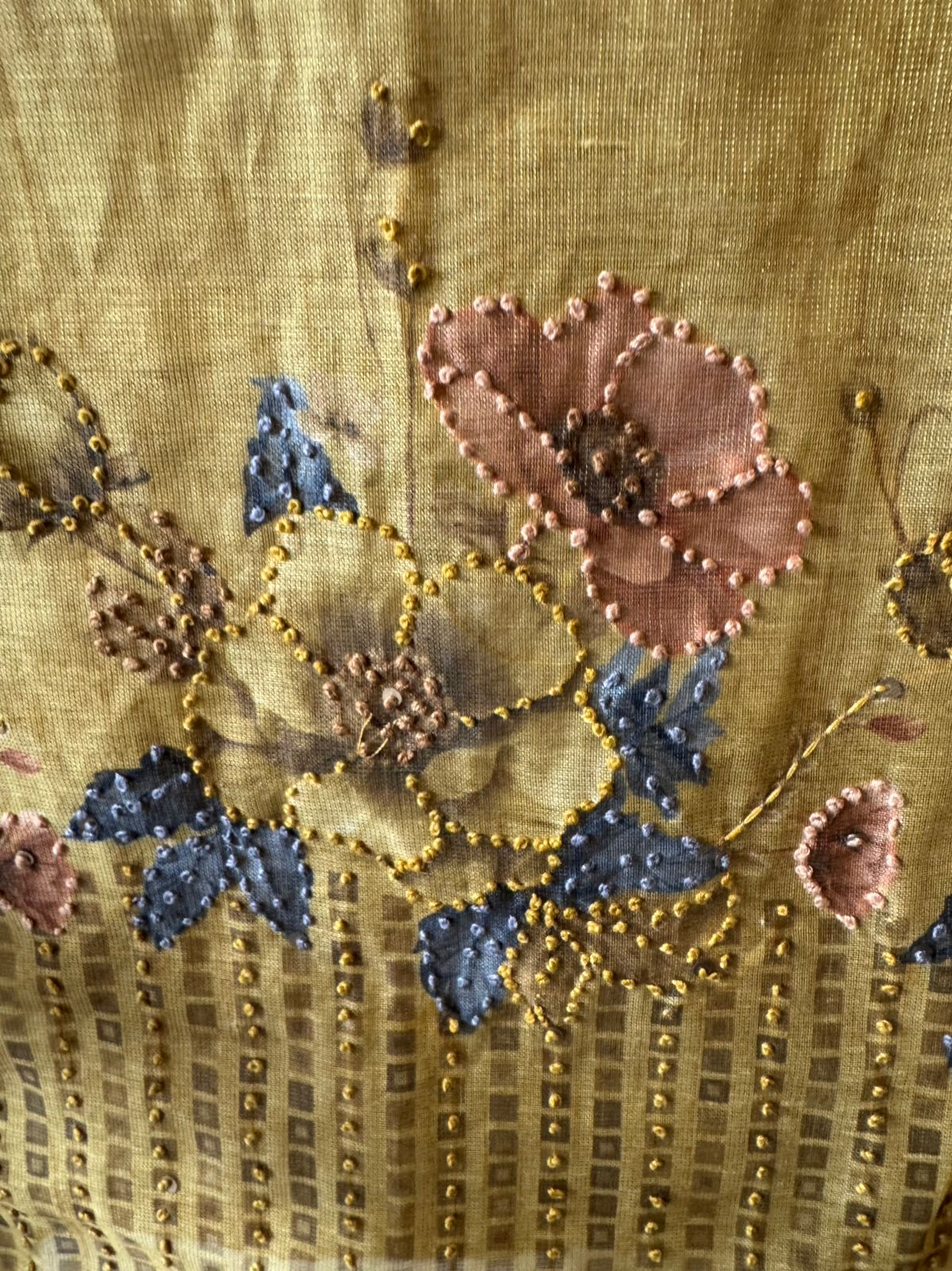 Mul Tissue jacquard Unstitched designer Suit