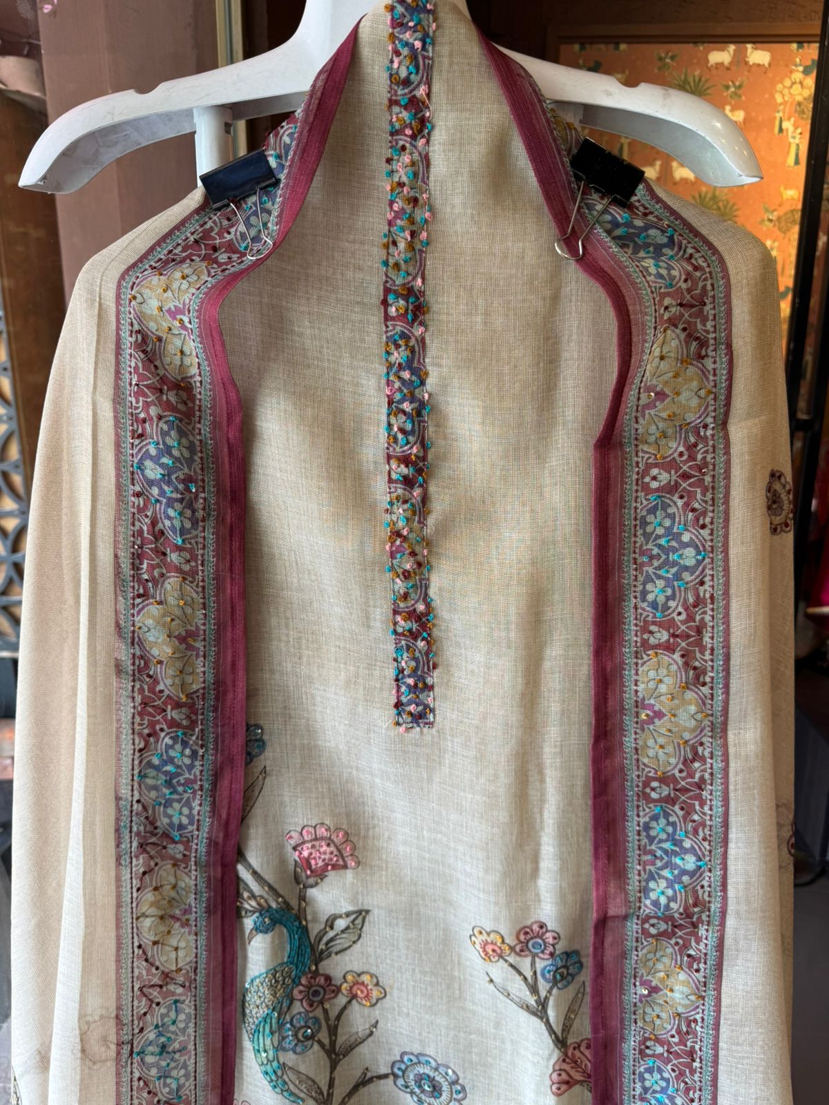 SEMI FORMALS UNSTITCHED SUITS