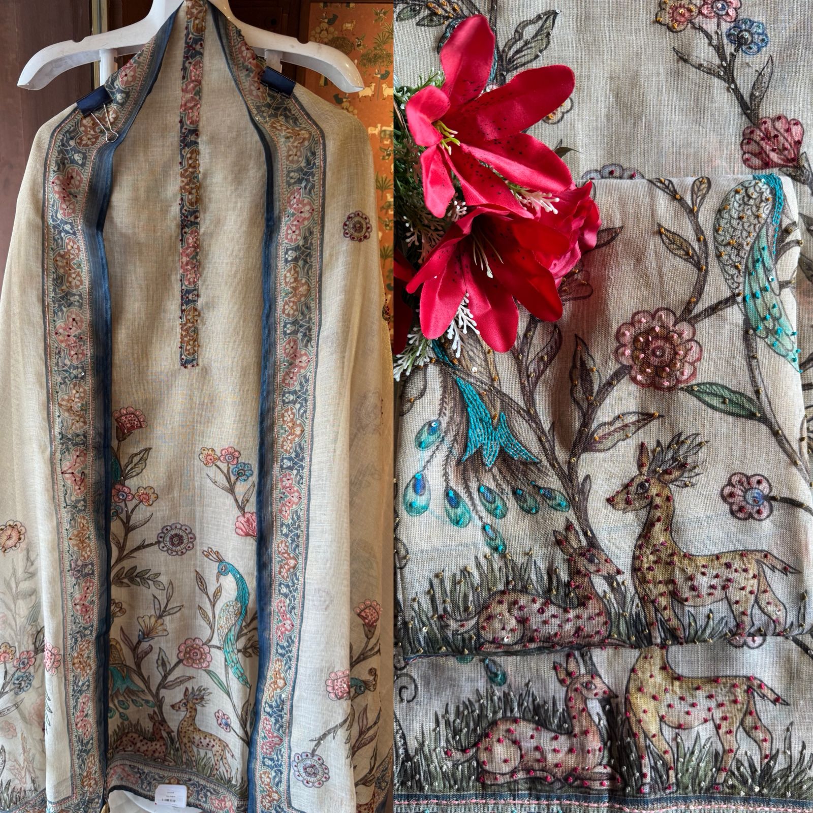 SEMI FORMALS UNSTITCHED SUITS