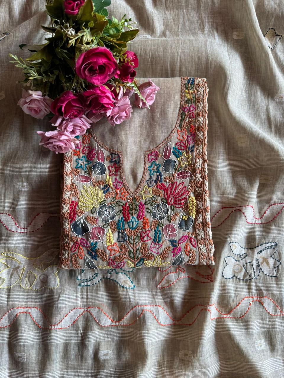 Kurta Is On pure Mul Jamdaani