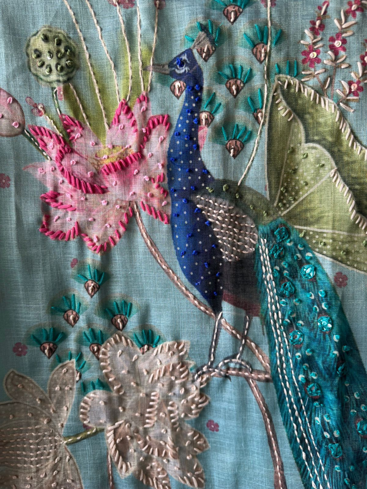 Shimmer Linen Unstitched Shirt