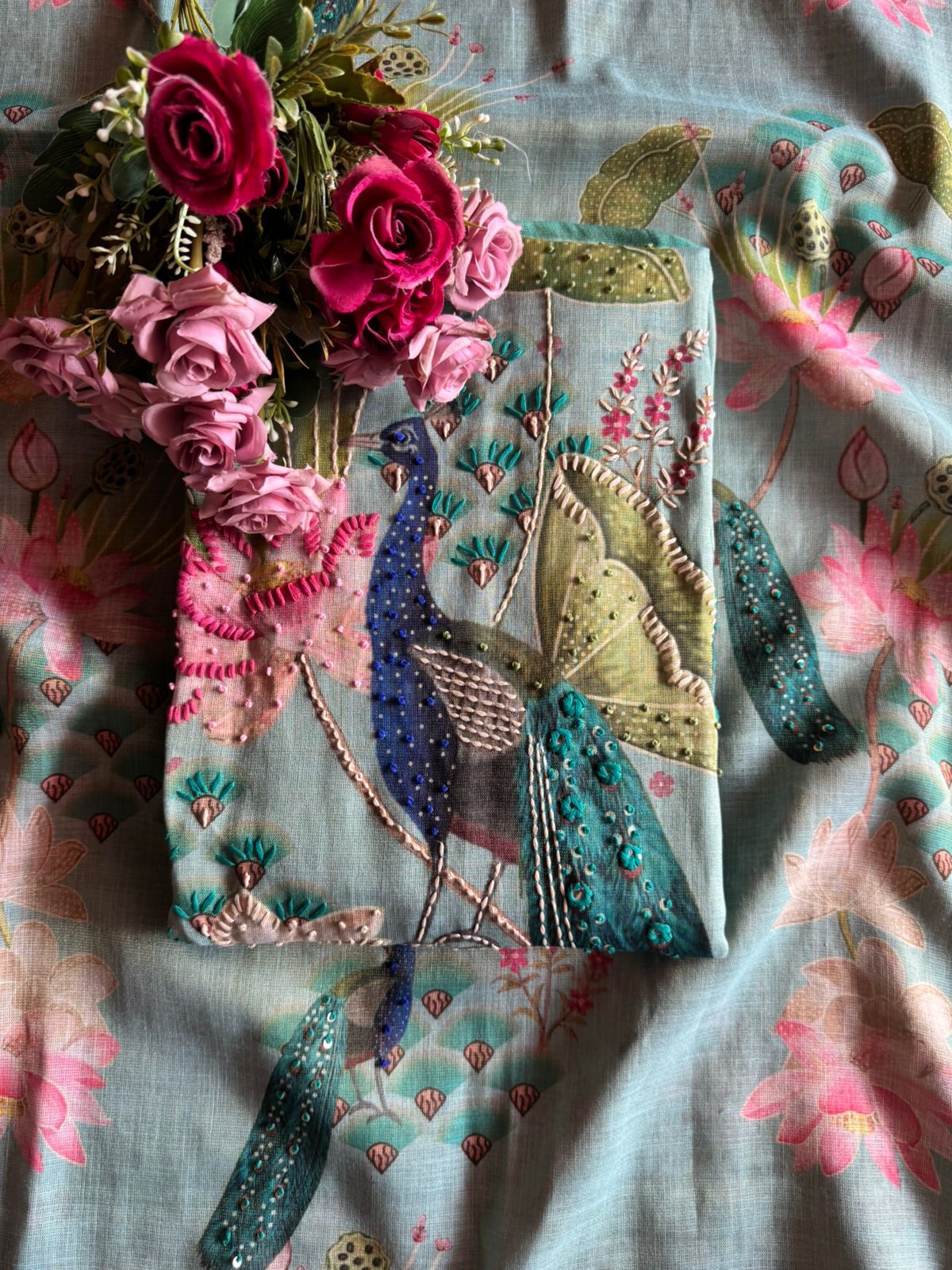 Shimmer Linen Unstitched Shirt