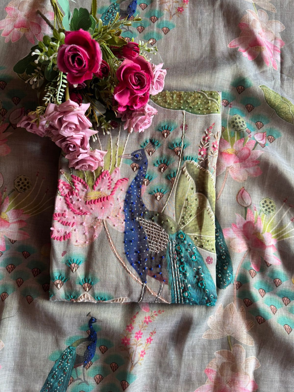 Shimmer Linen Unstitched Shirt