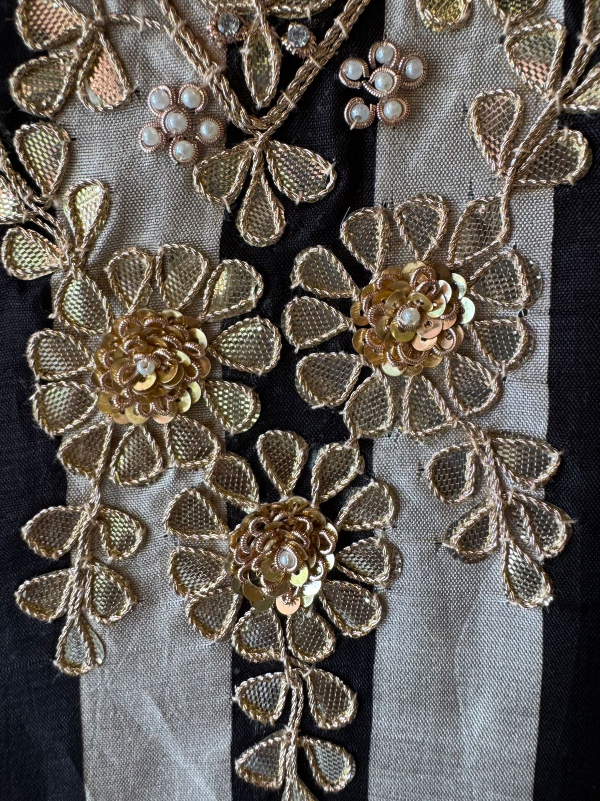 Three-piece ethnic suit