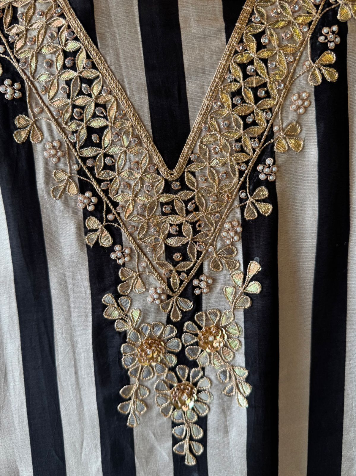 Three-piece ethnic suit