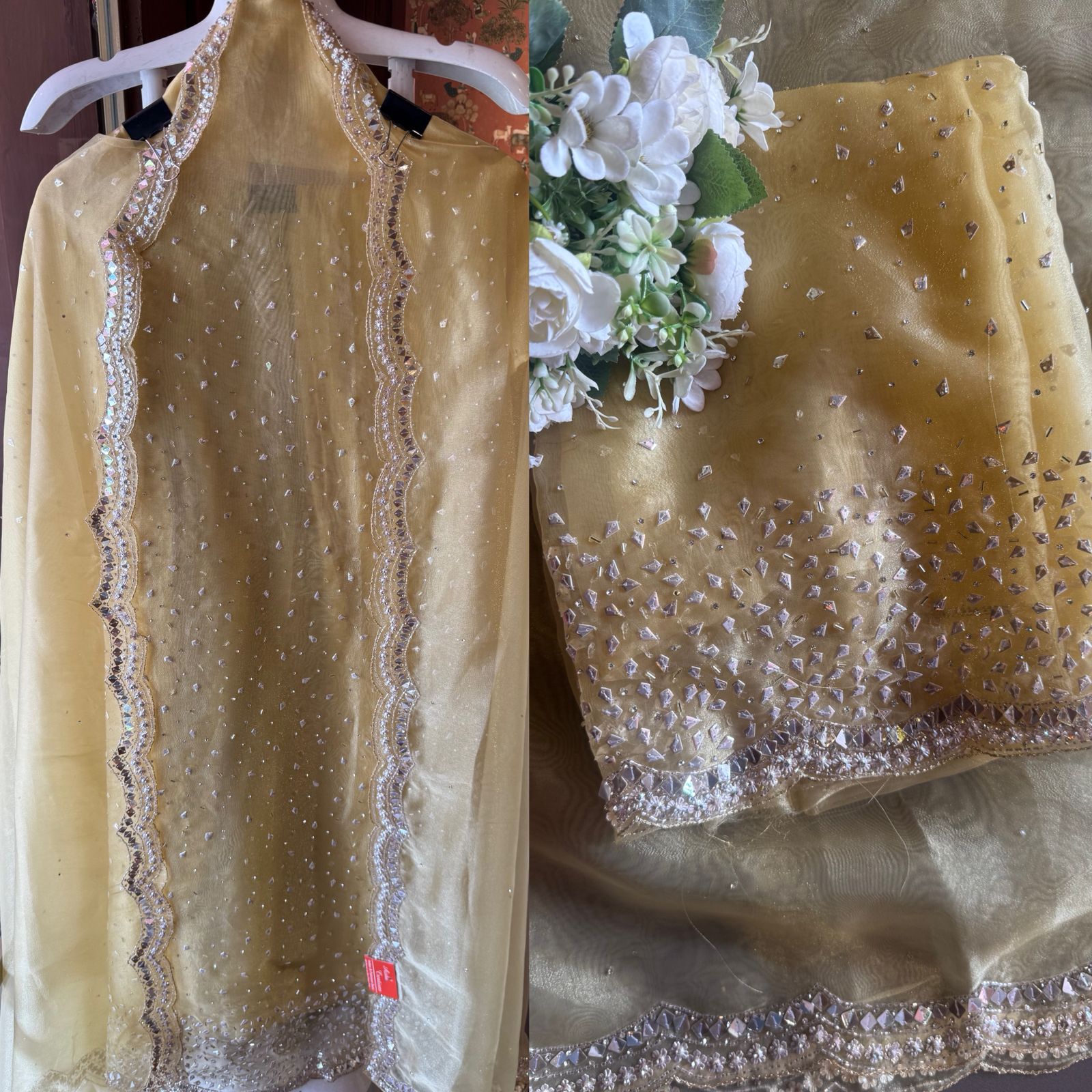 Tissue Shirt Unstitched shirt