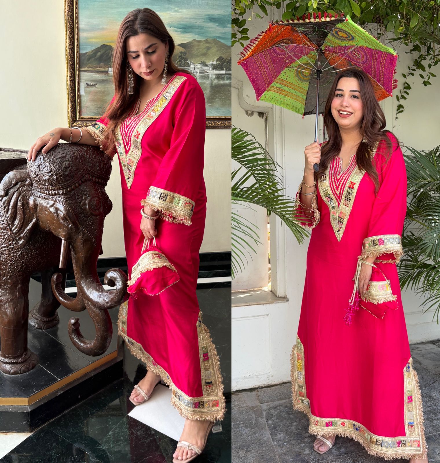 Straight Cut Silk tunic