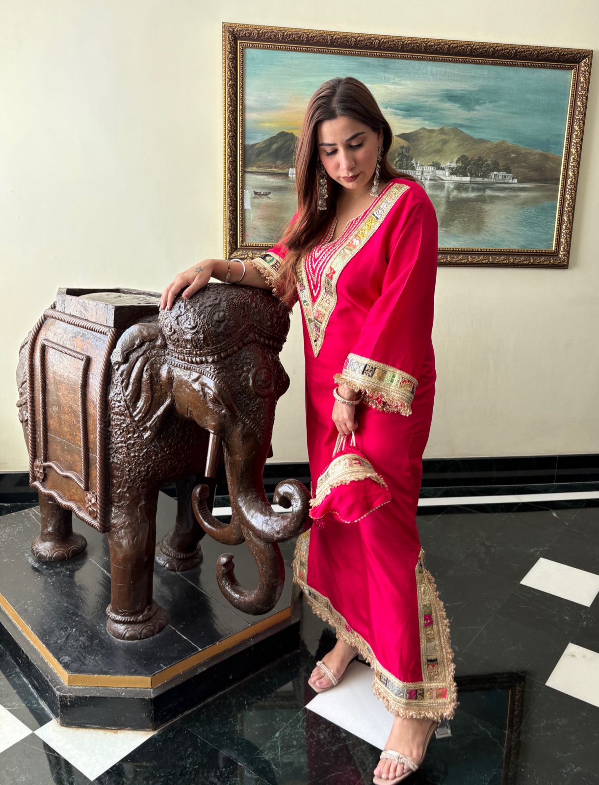 Straight Cut Silk tunic