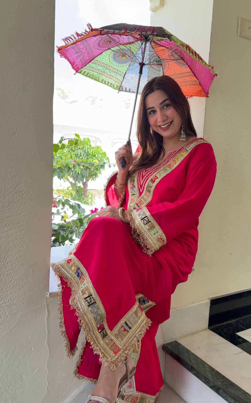 Straight Cut Silk tunic