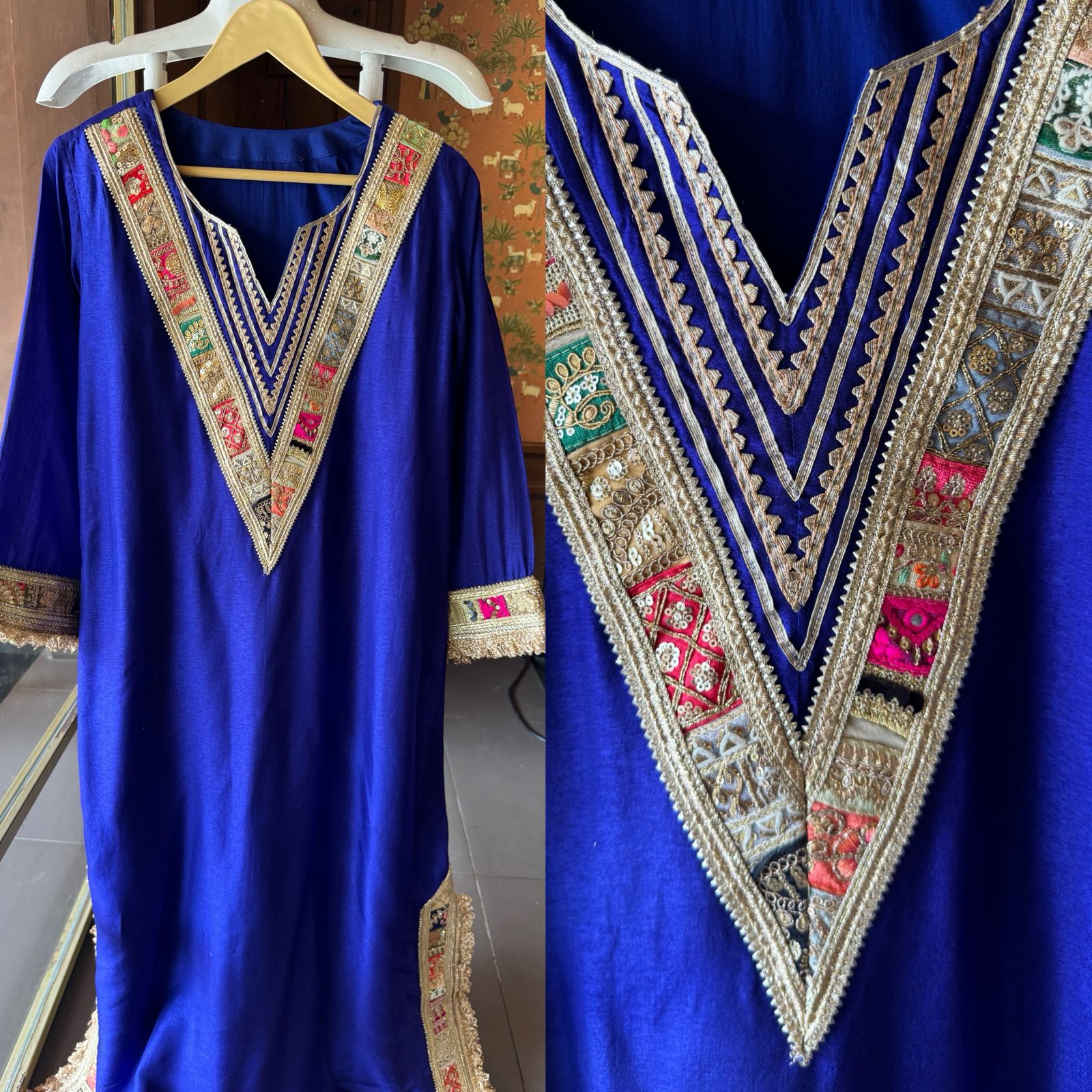 Straight Cut Silk tunic