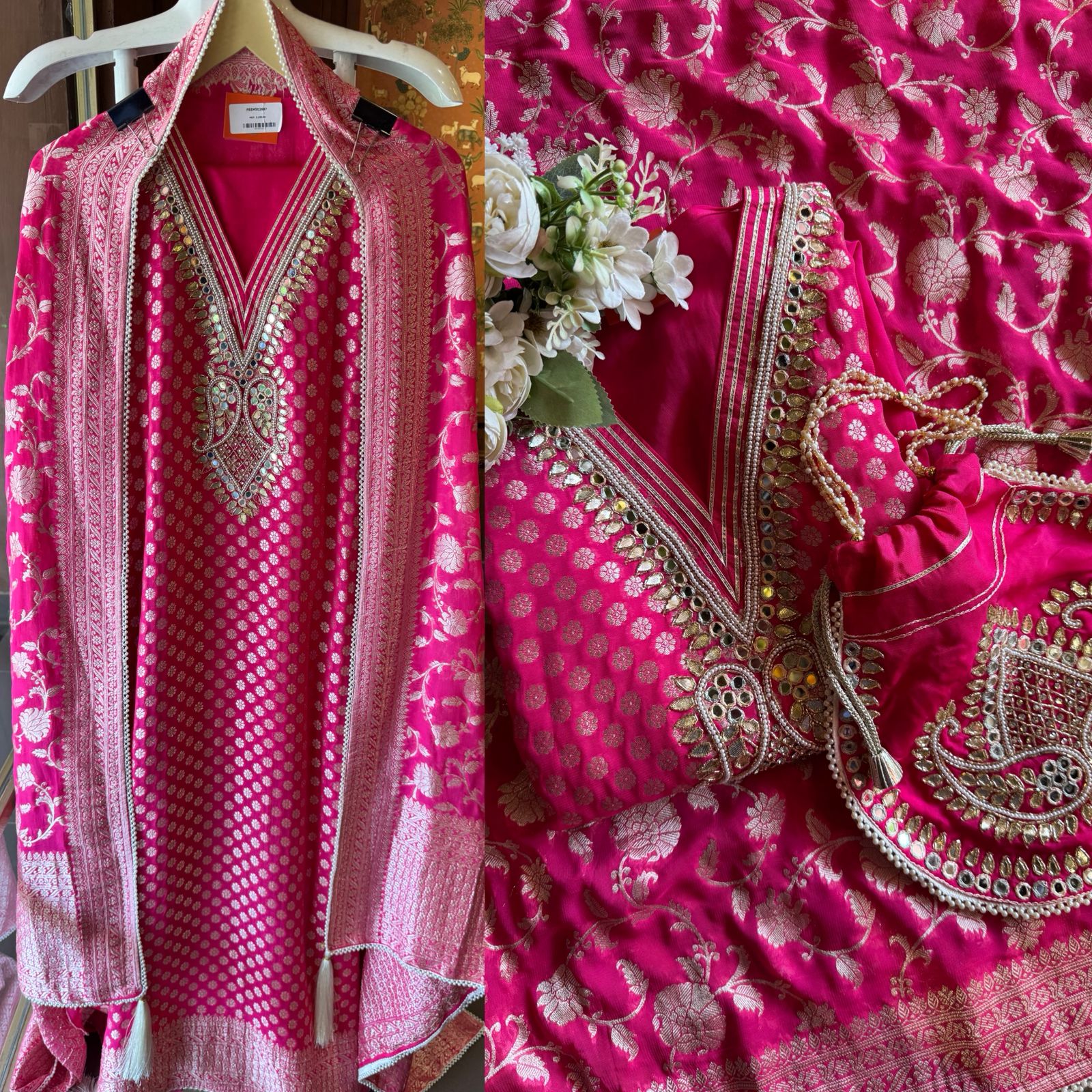 Banarsi Georgette Unstitched suits