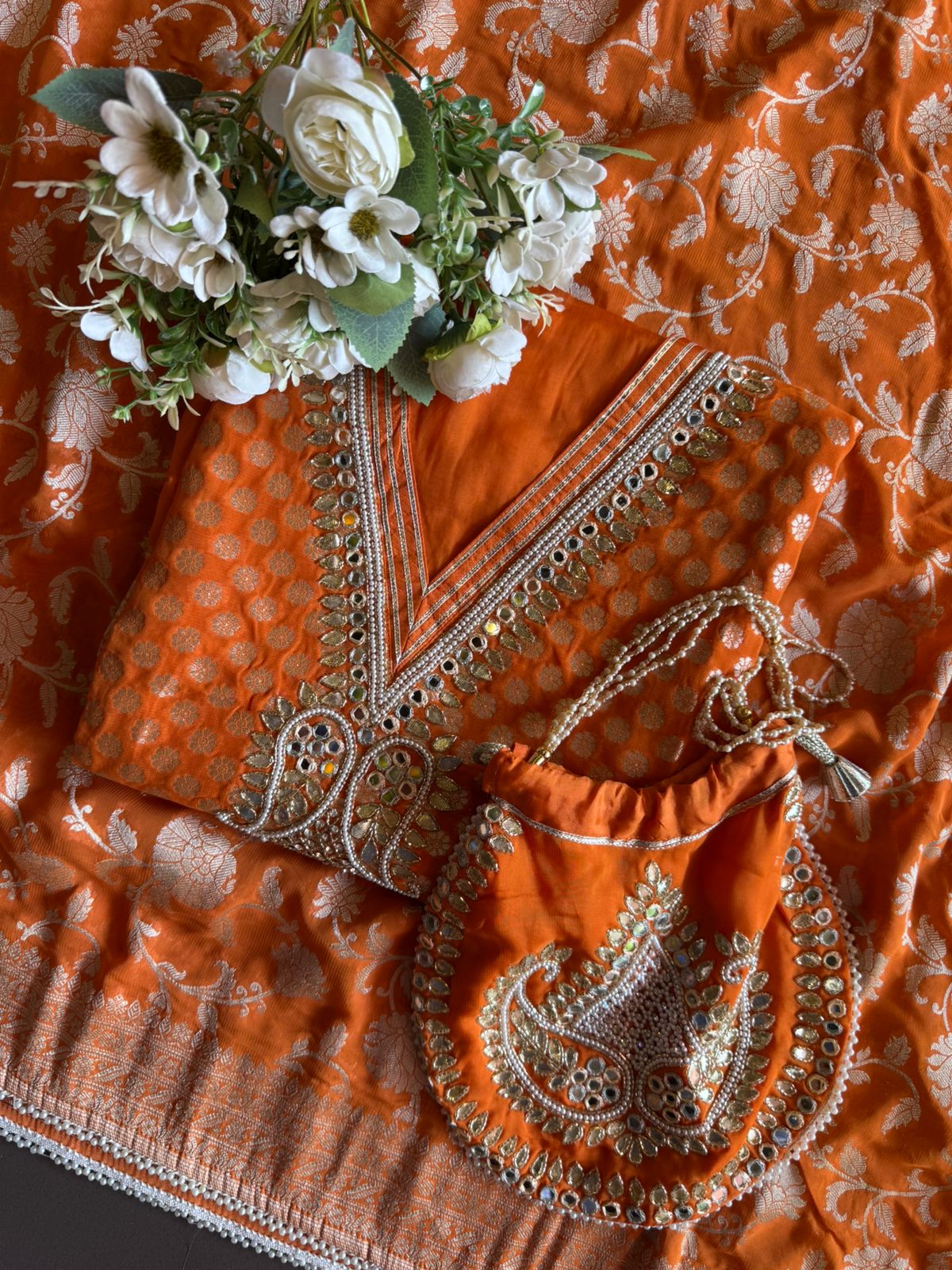 Banarsi Georgette Unstitched suits