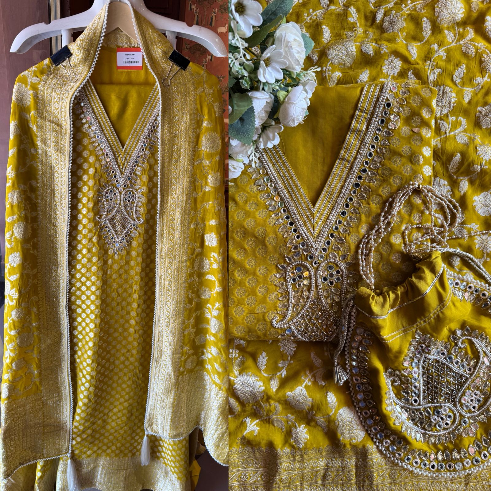 Banarsi Georgette Unstitched suits