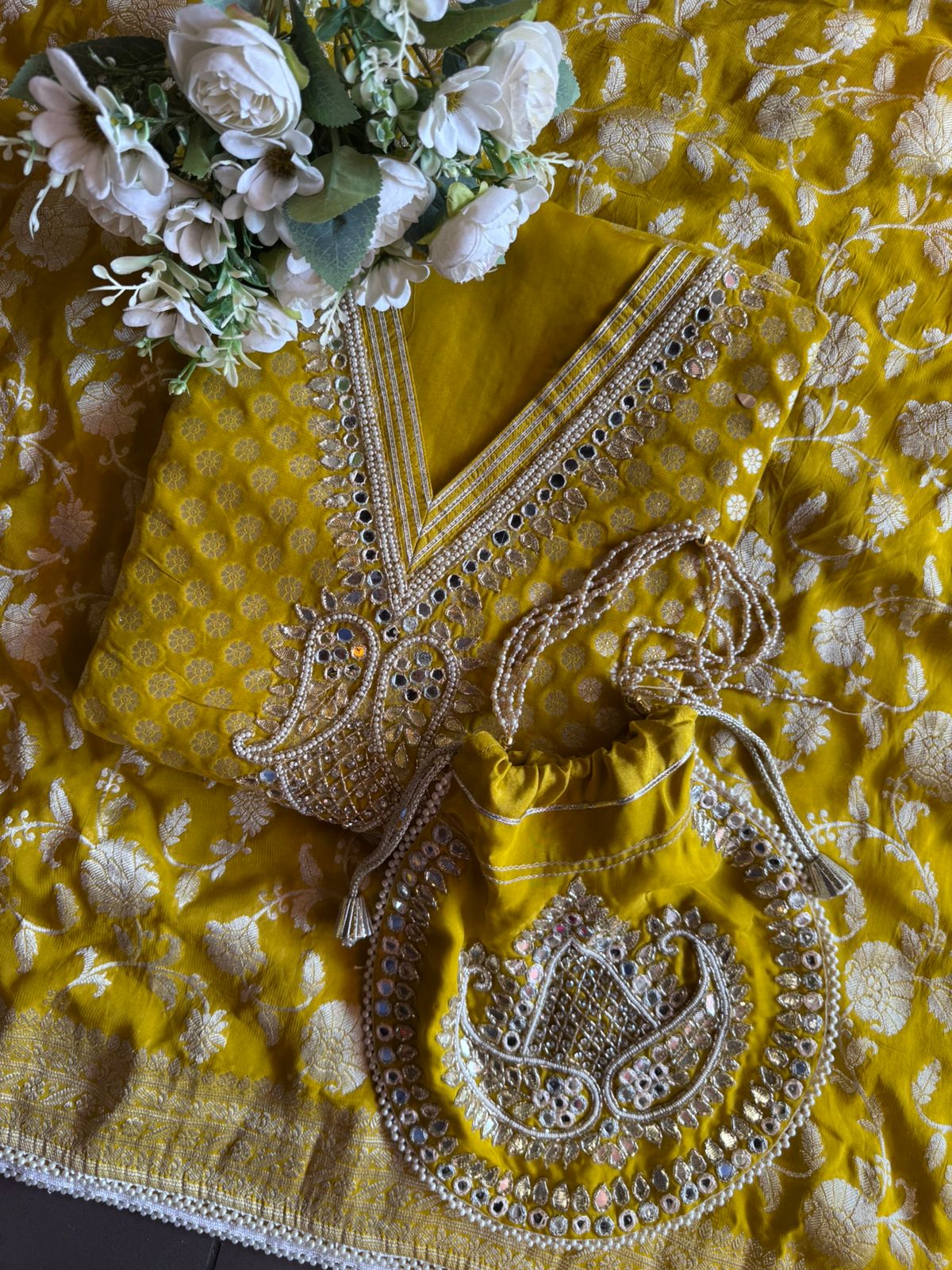 Banarsi Georgette Unstitched suits