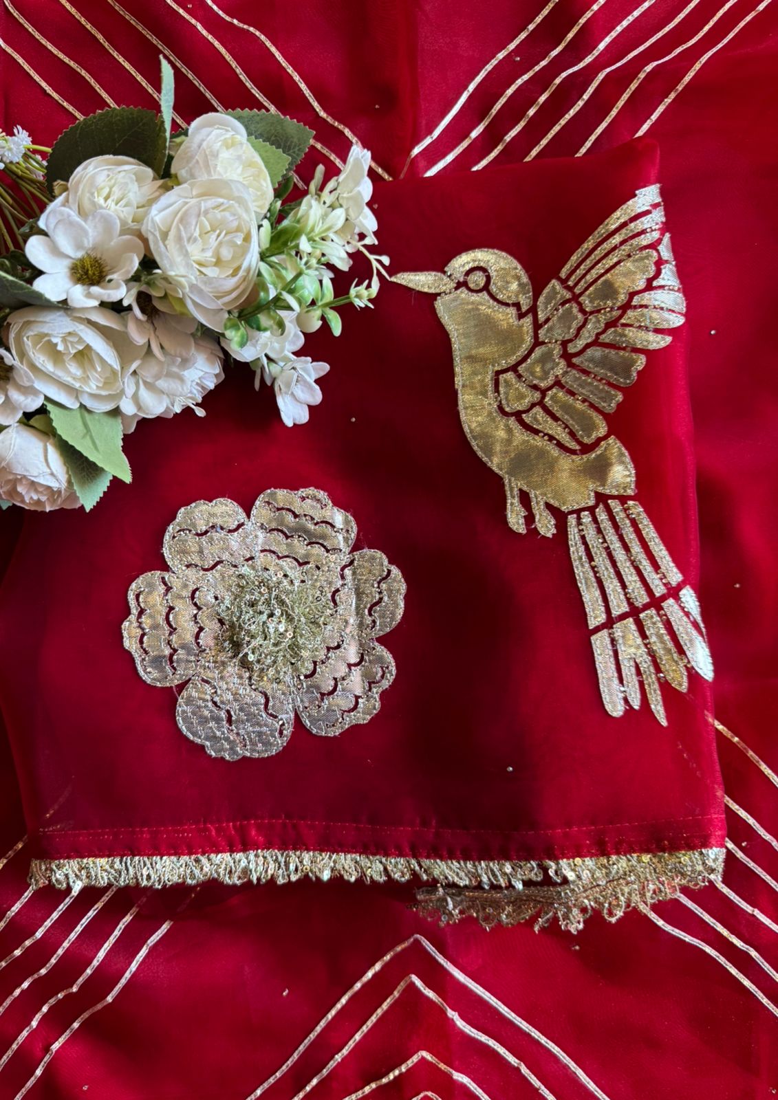 Beautiful organza Suit