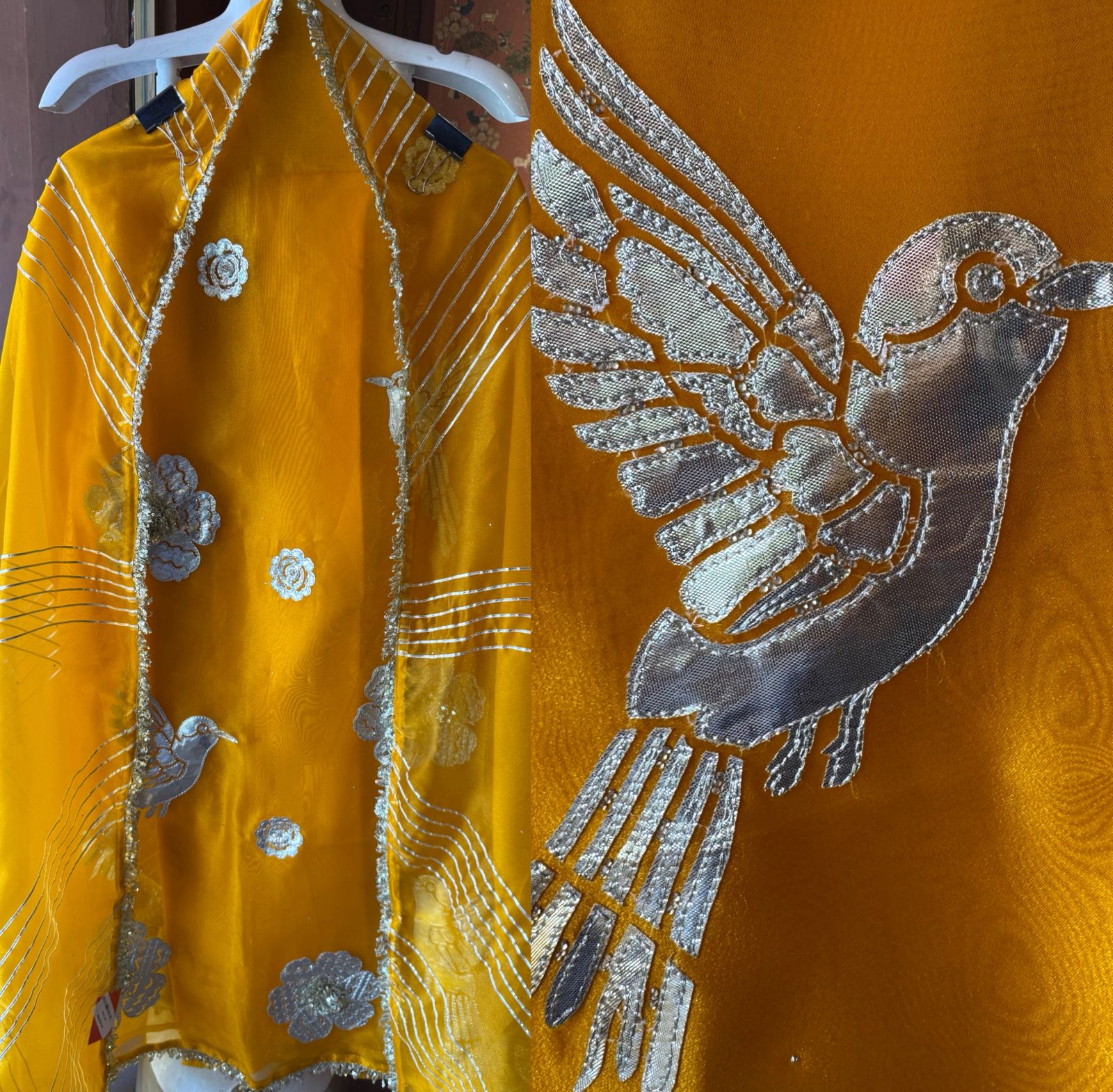 Beautiful organza Suit