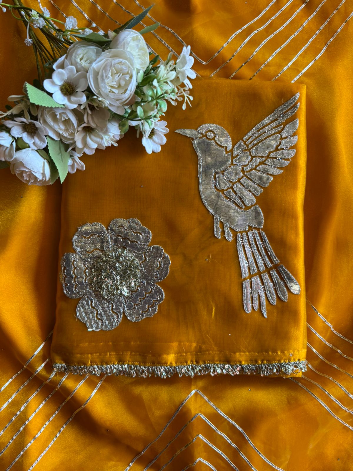 Beautiful organza Suit