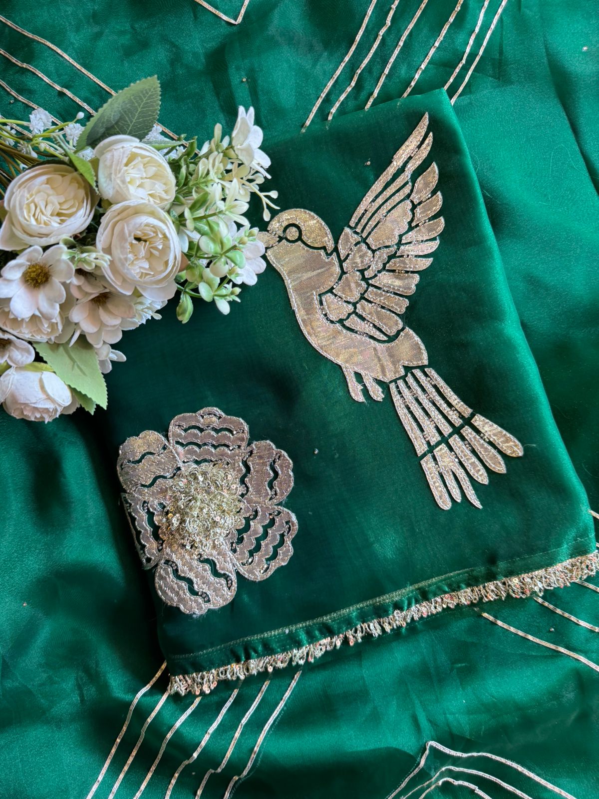 Beautiful organza Suit