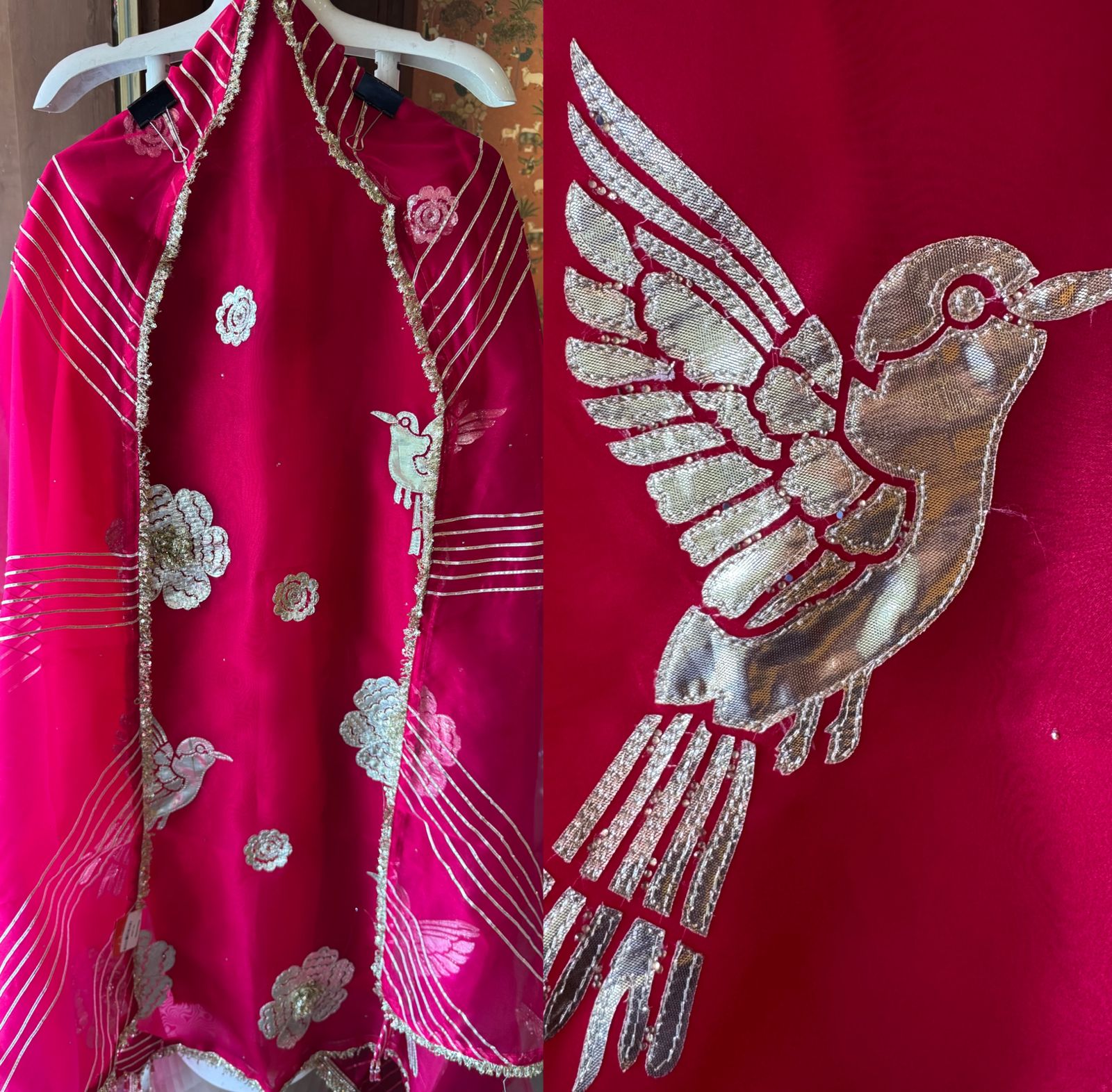 Beautiful organza Suit