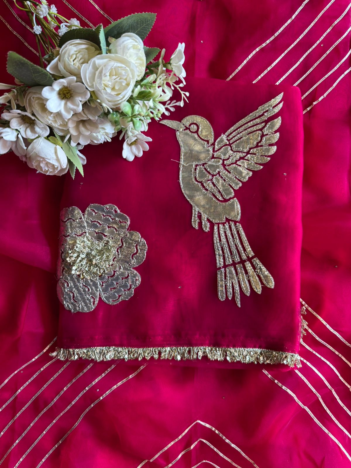 Beautiful organza Suit