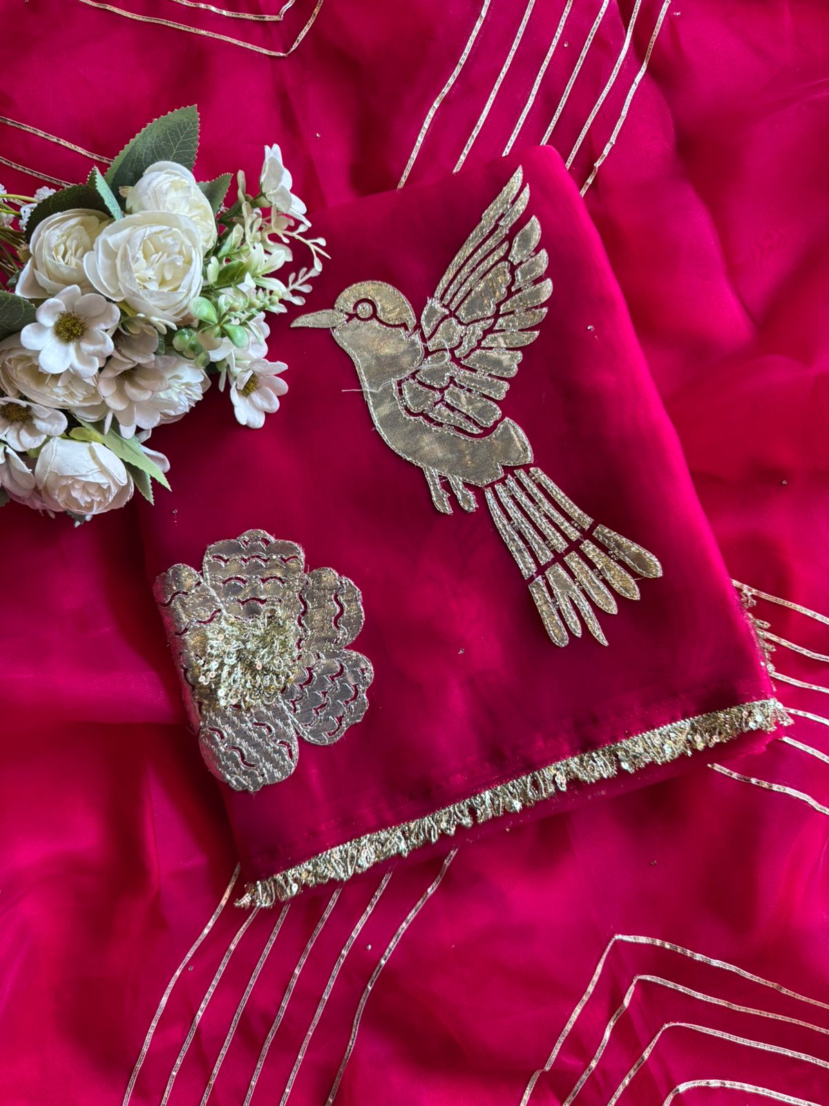 Beautiful organza Suit