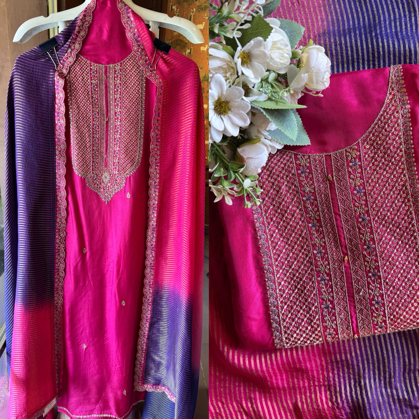 Silk Unstitched Shirt