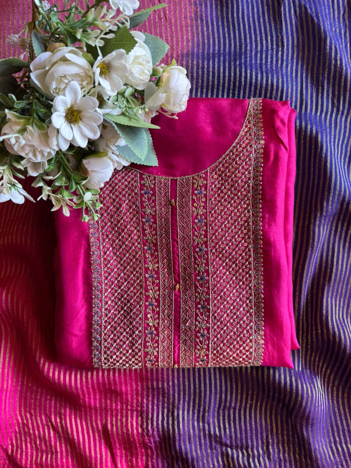 Silk Unstitched Shirt