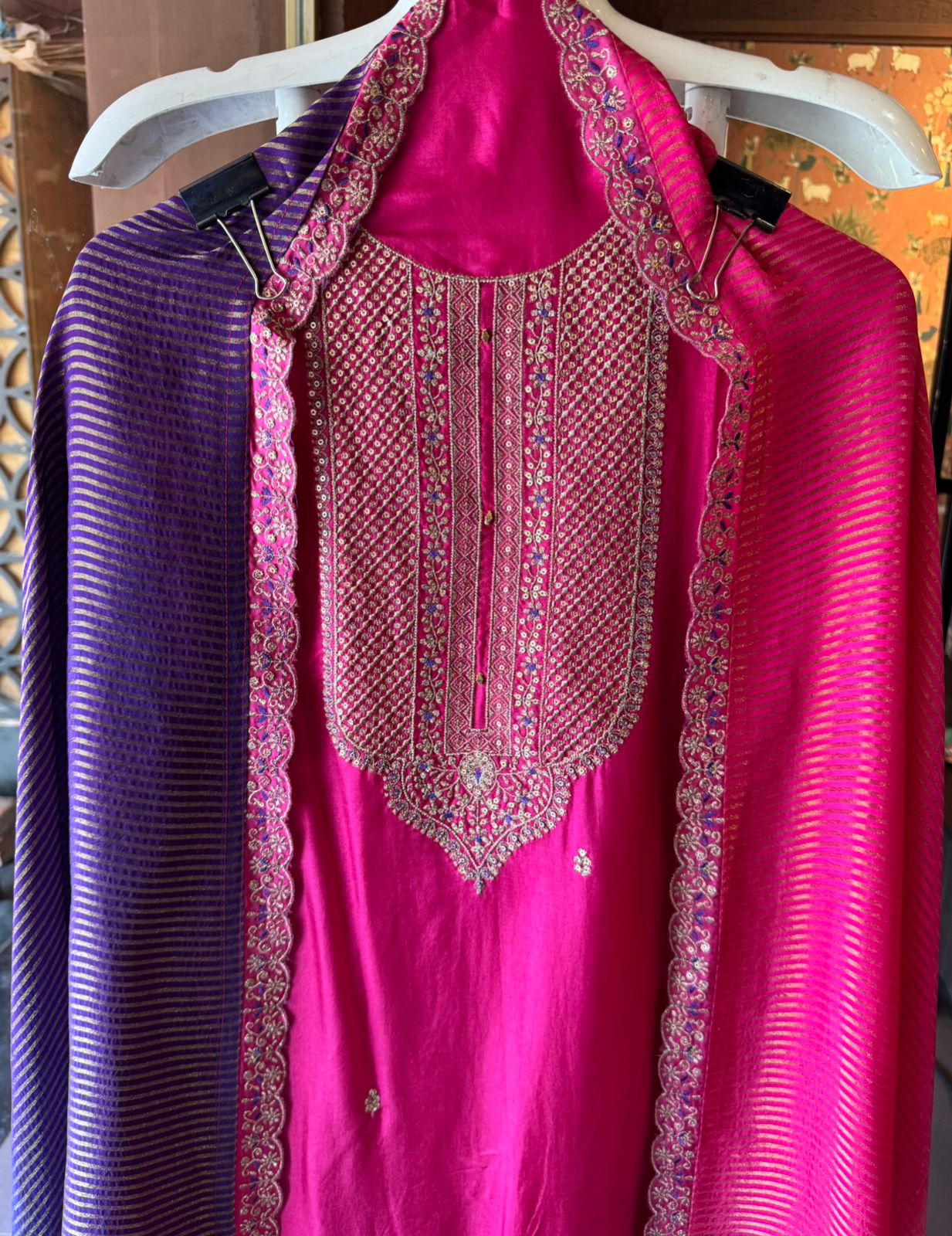 Silk Unstitched Shirt