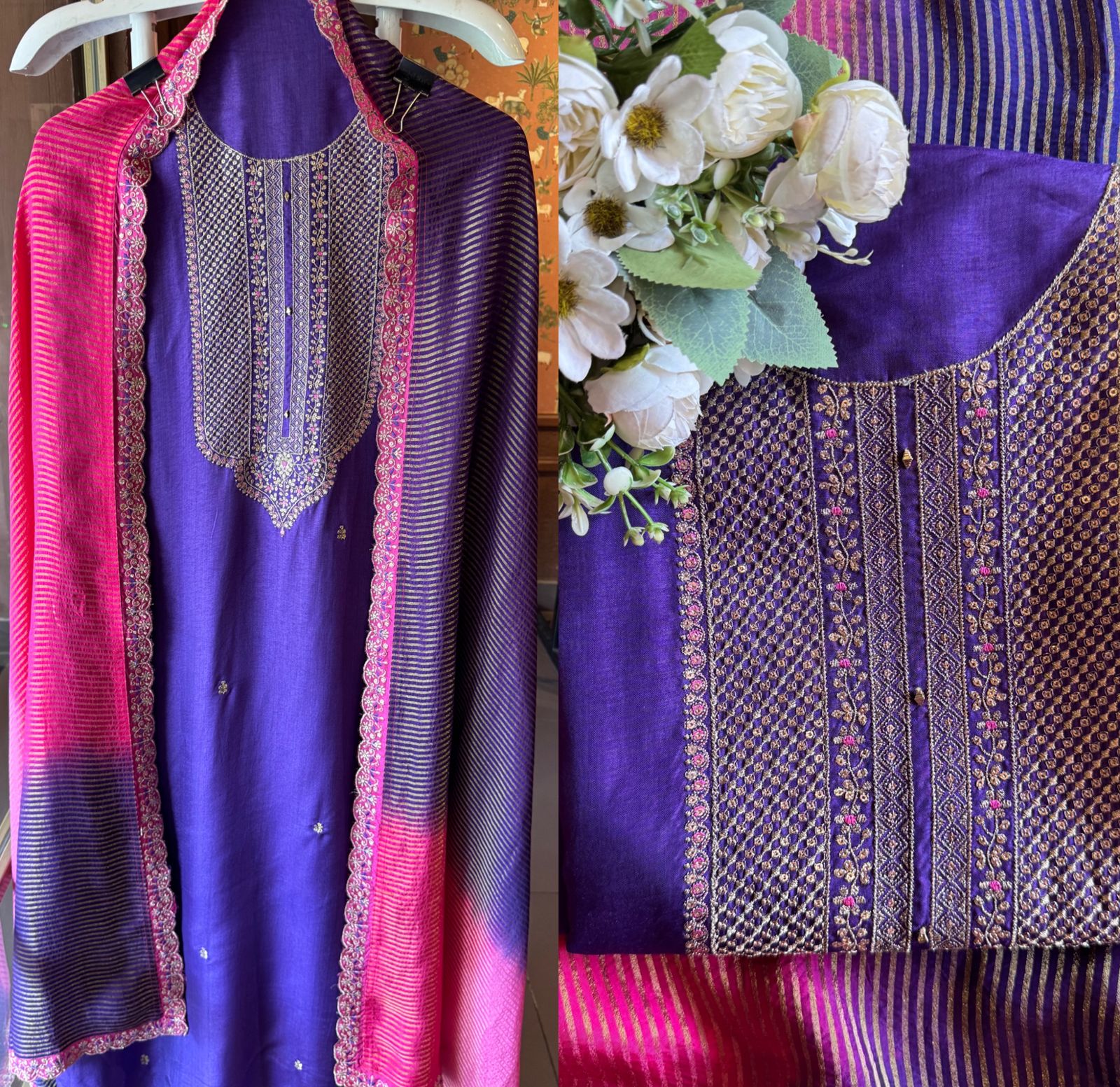 Silk Unstitched Shirt