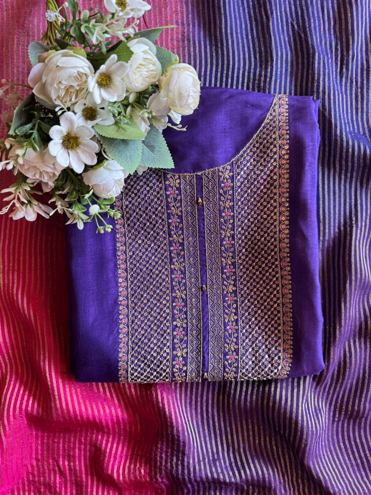 Silk Unstitched Shirt