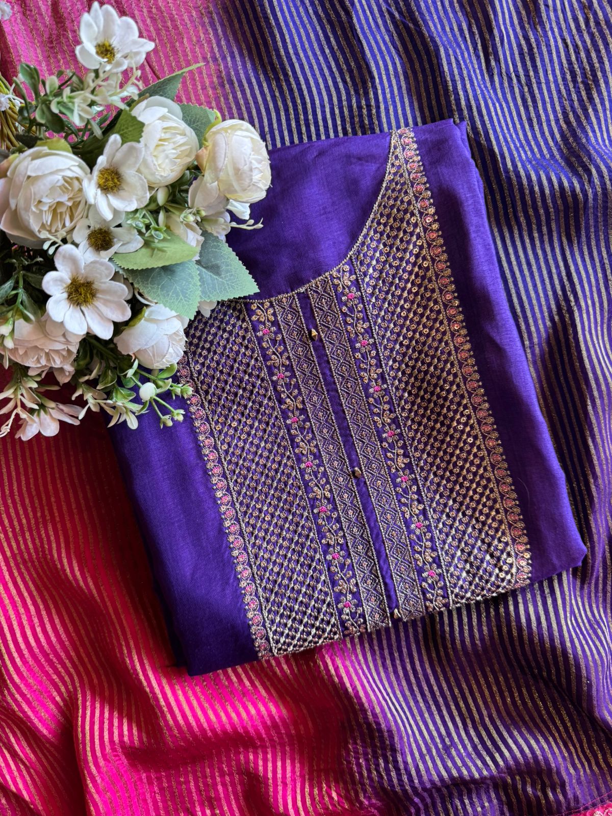 Silk Unstitched Shirt