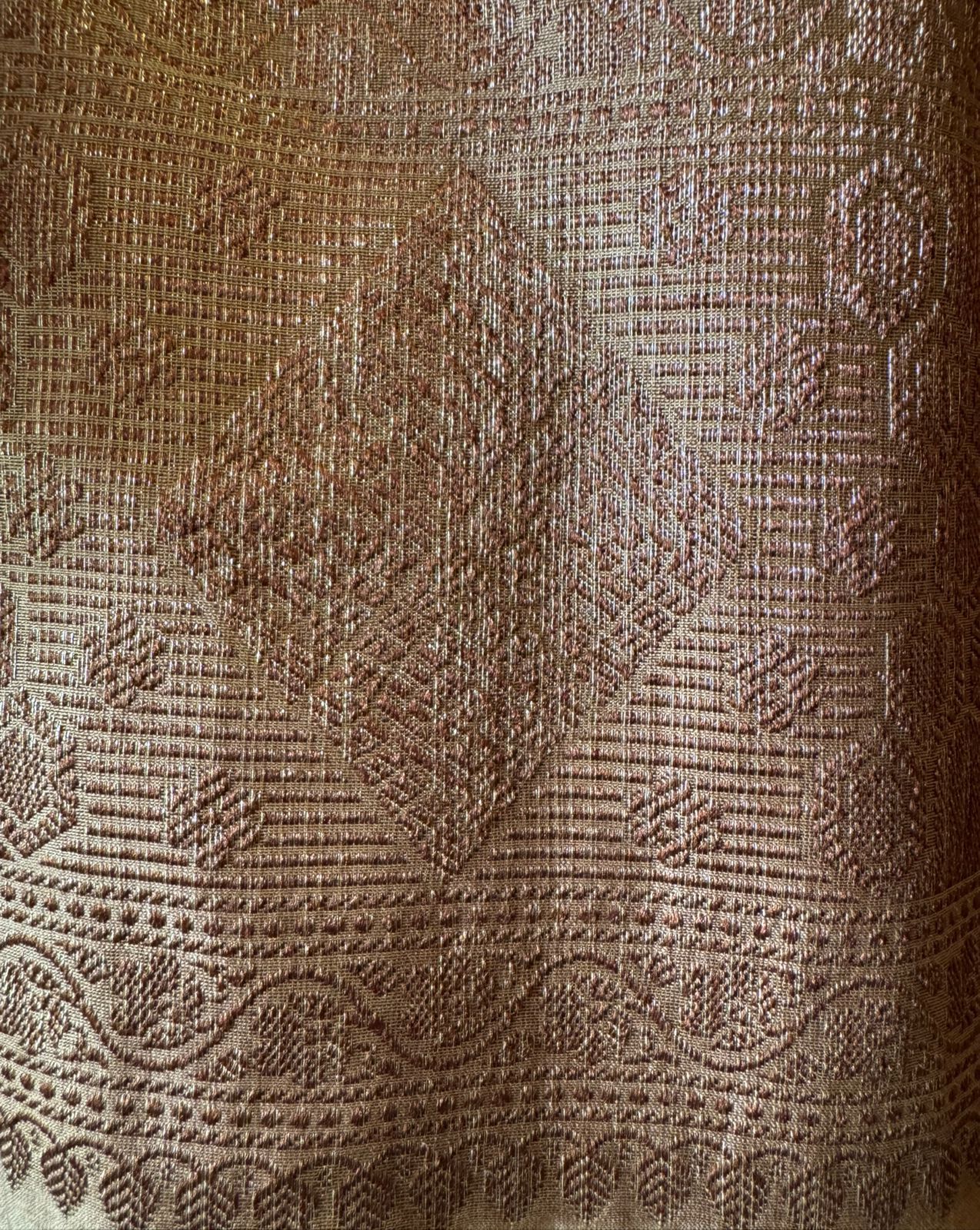 Maheshwari silk Unstitched full size shirt