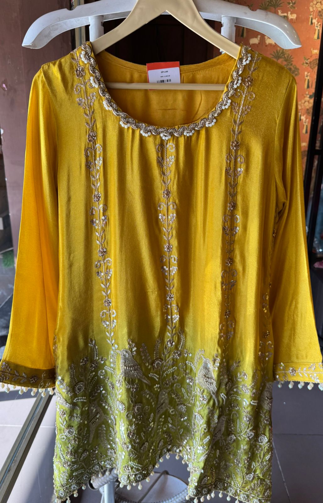 Ombré shaded Stitched Shirt