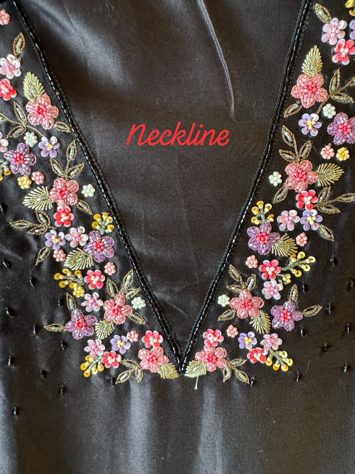 Pure cotton chanderi Unstitched kurta