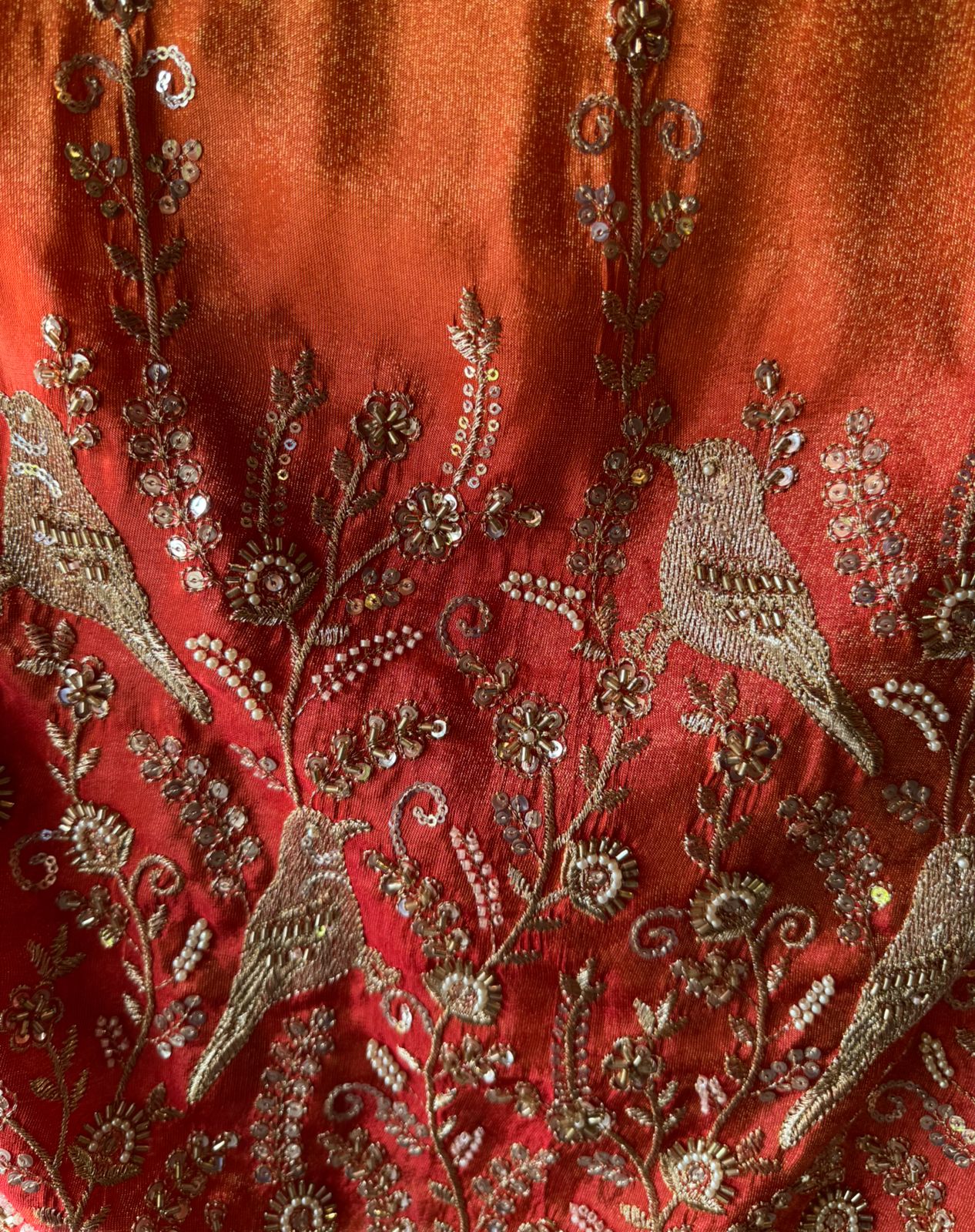 Ombré shaded Stitched Shirt