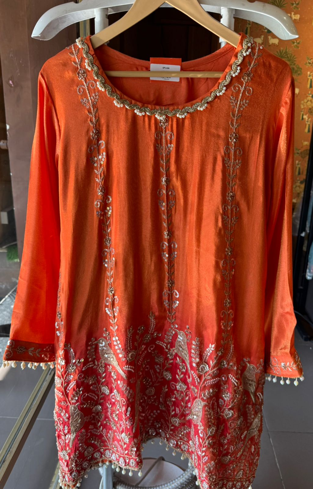 Ombré shaded Stitched Shirt