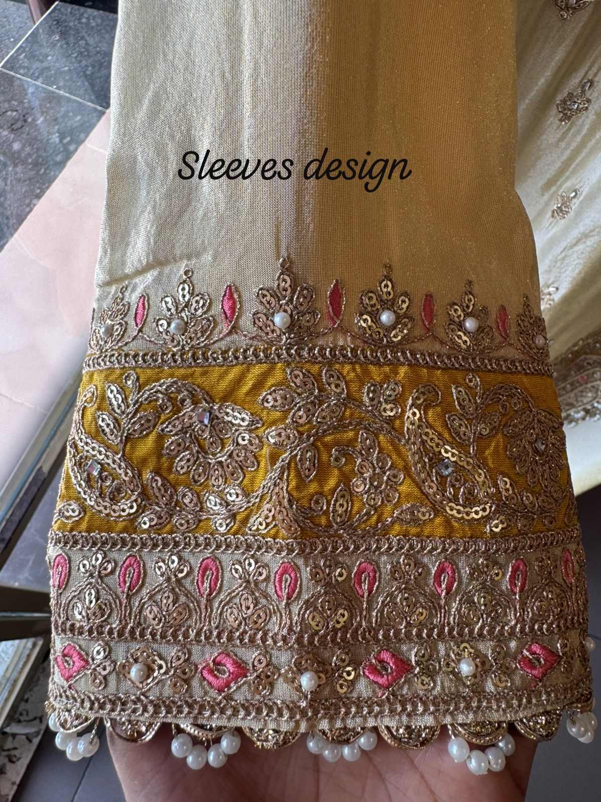 STITCHED PALAZZO SET