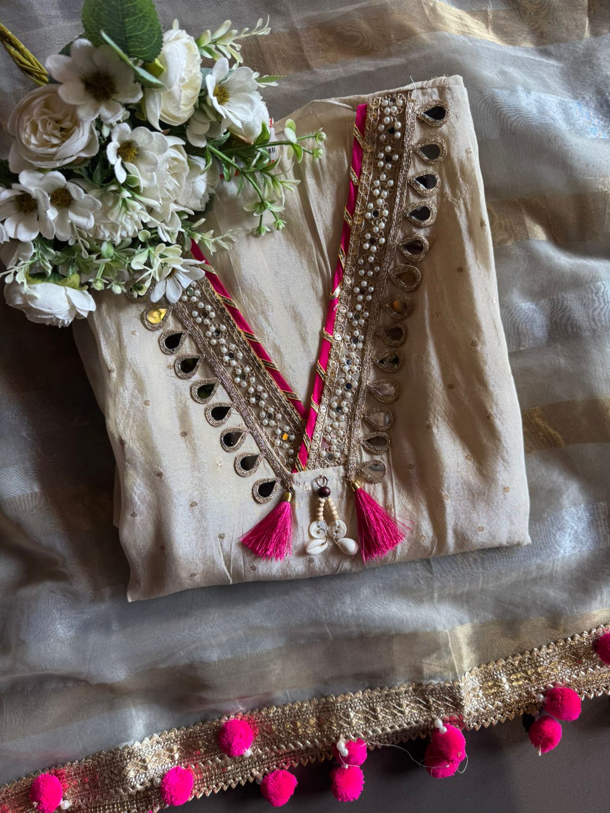 Beautiful ethnic outfit set