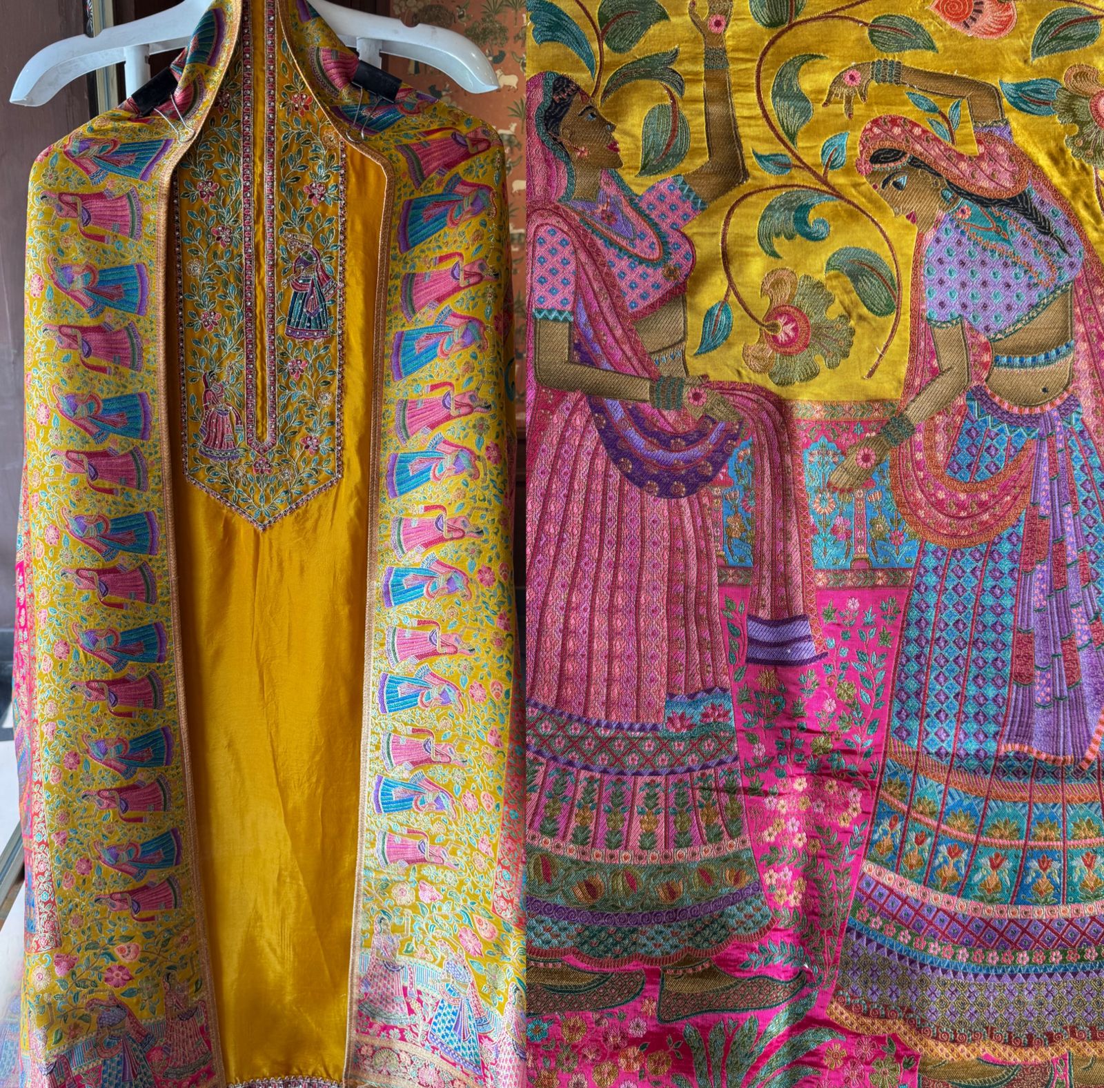 Soft silk Shirt Unstitched