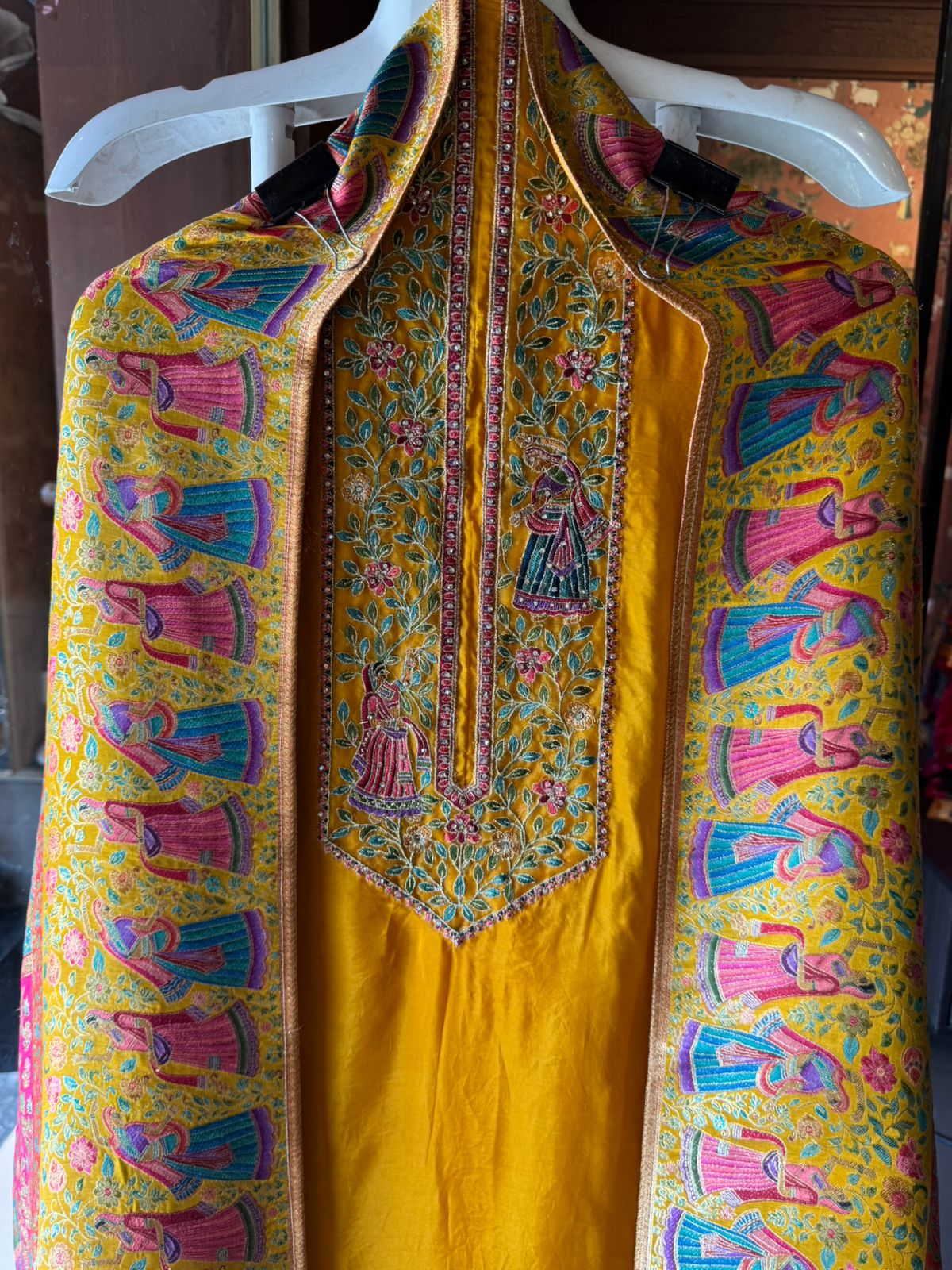 Soft silk Shirt Unstitched