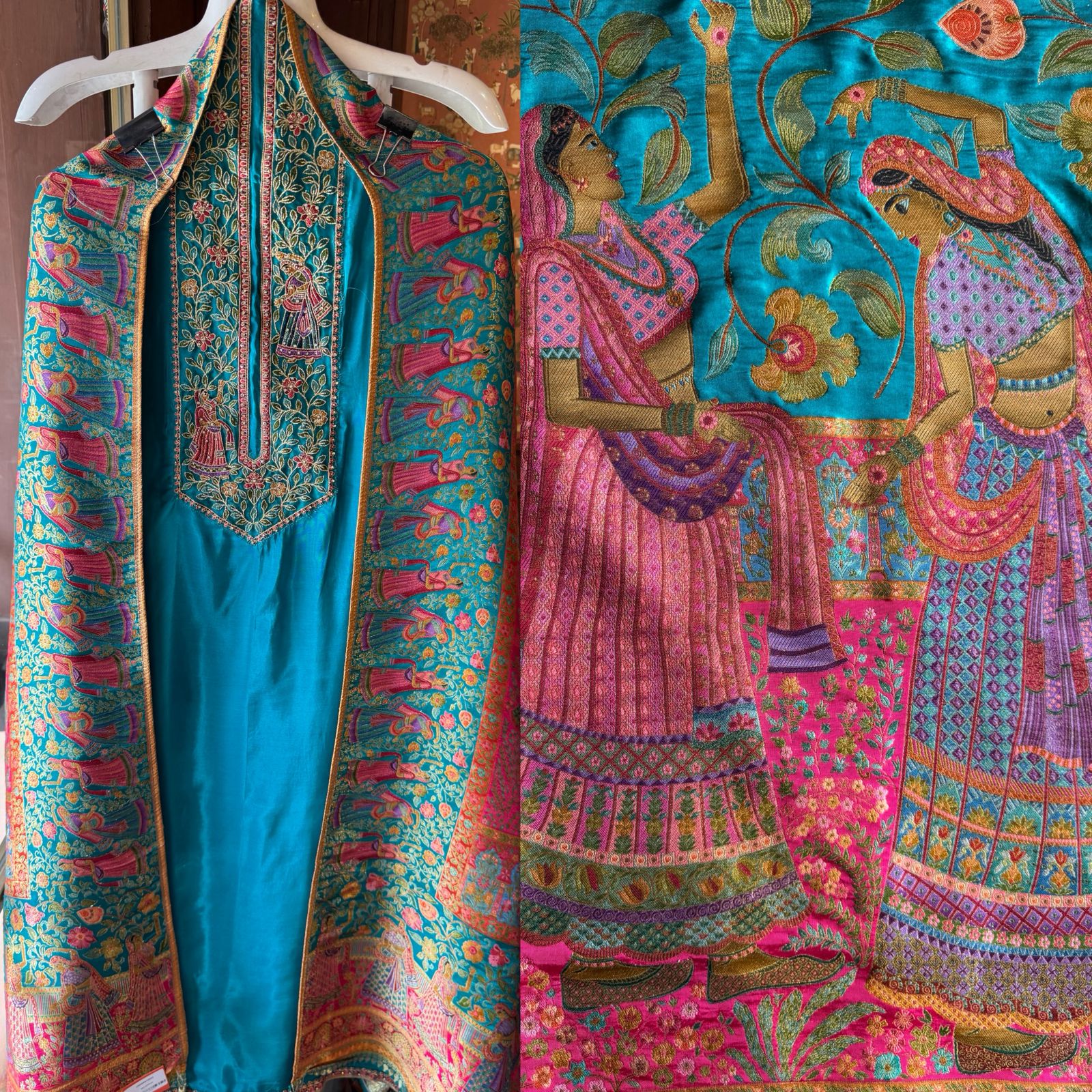 Soft silk Shirt Unstitched