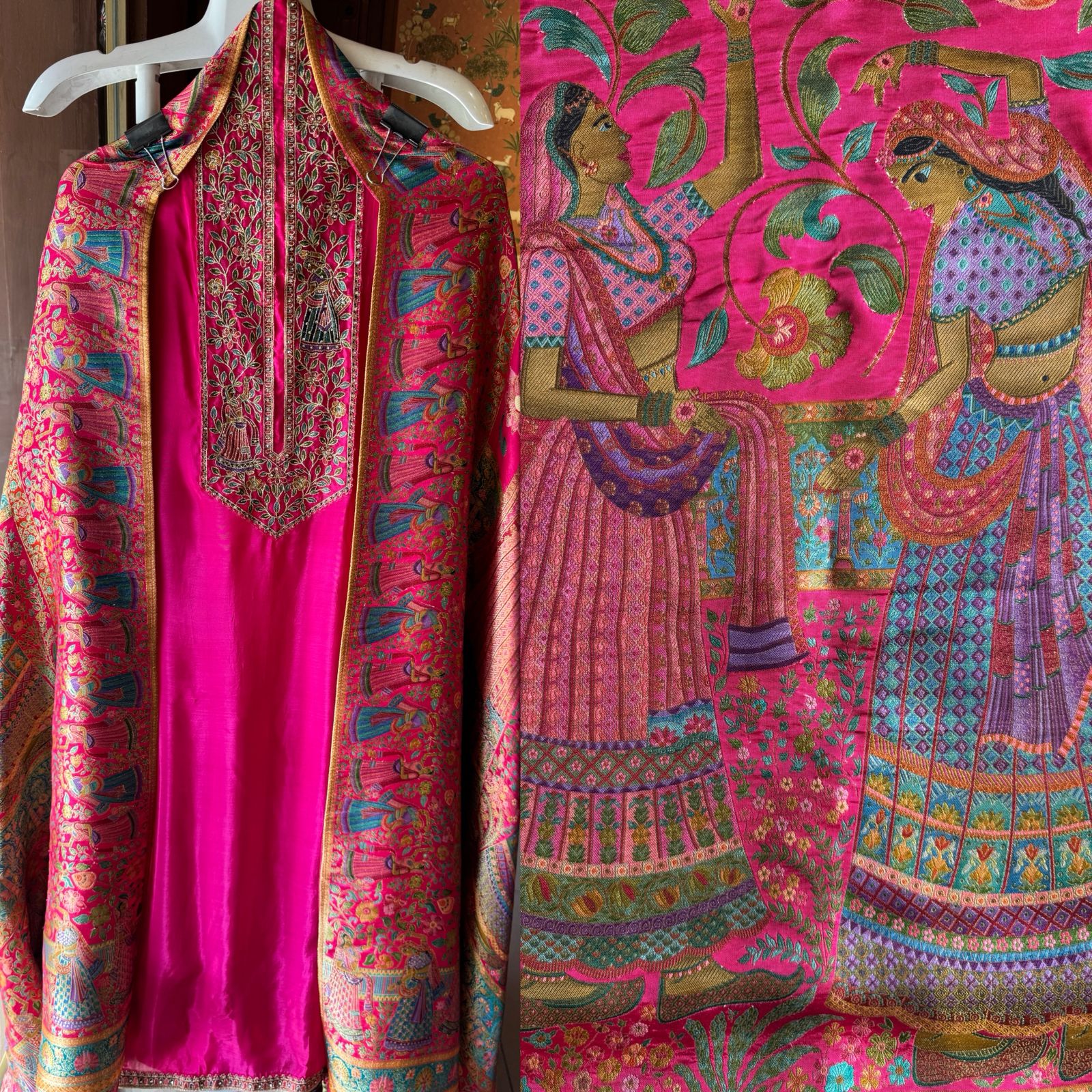 Soft silk Shirt Unstitched