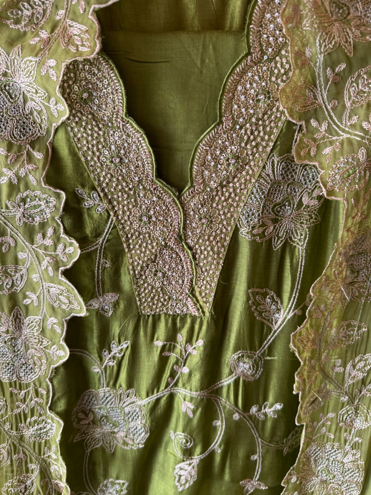 Soft silk Shirt Unstitched