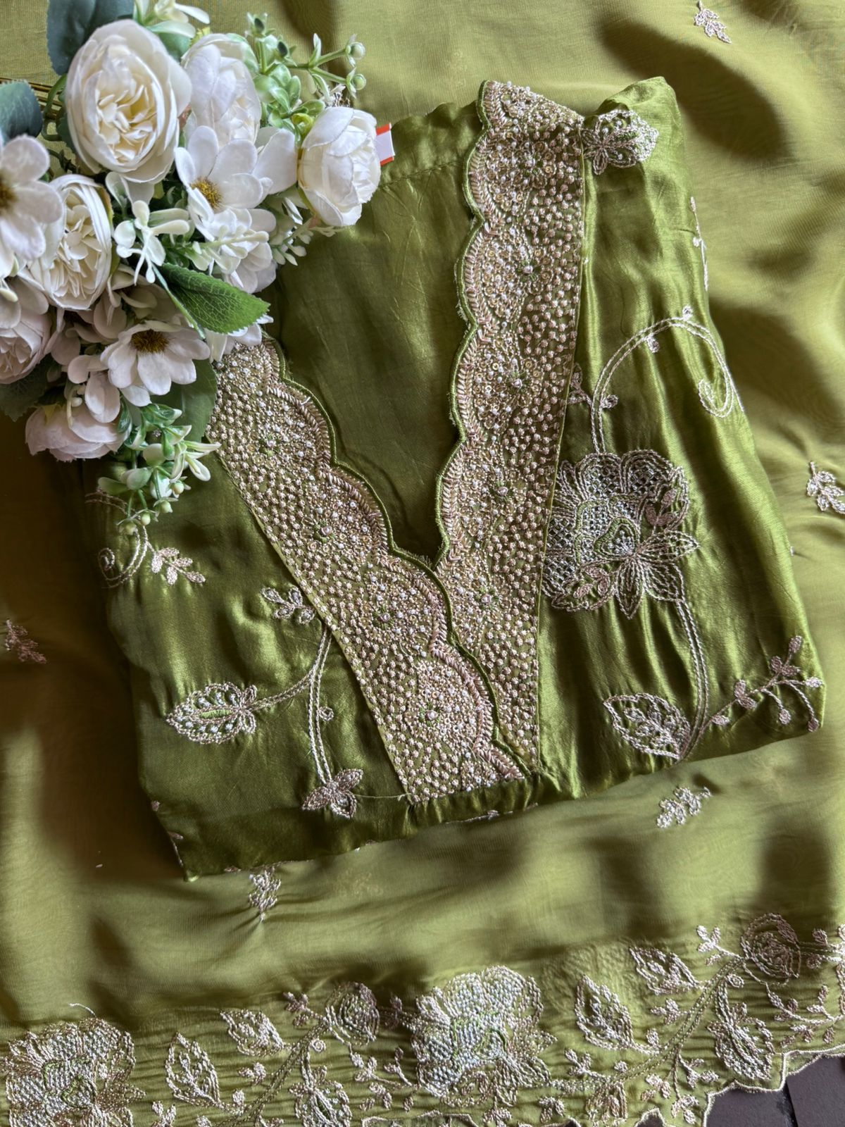 Soft silk Shirt Unstitched