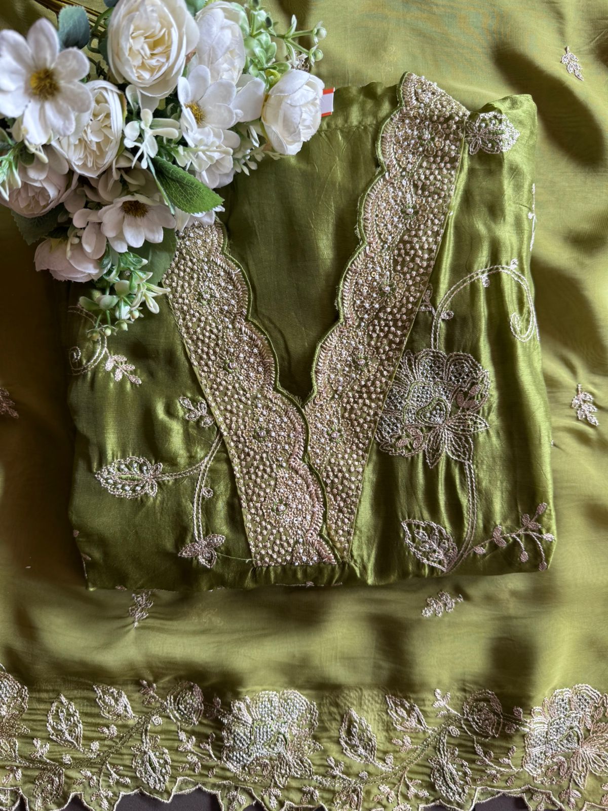 Soft silk Shirt Unstitched