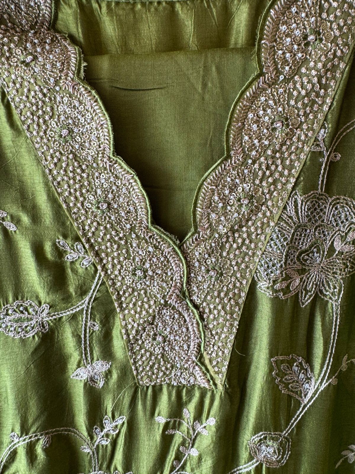 Soft silk Shirt Unstitched