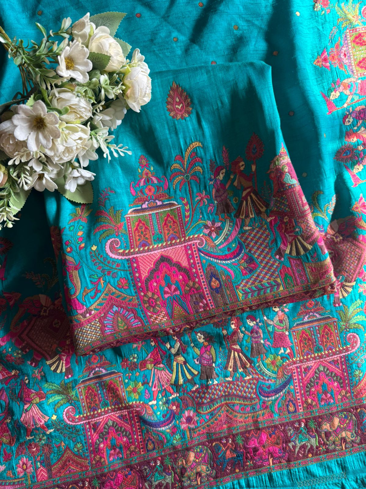 Soft Silk Unstitched shirt